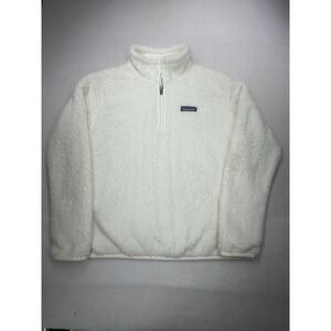 Patagonia Women's Los Gatos 1/4 Zip Pullover White Size Small